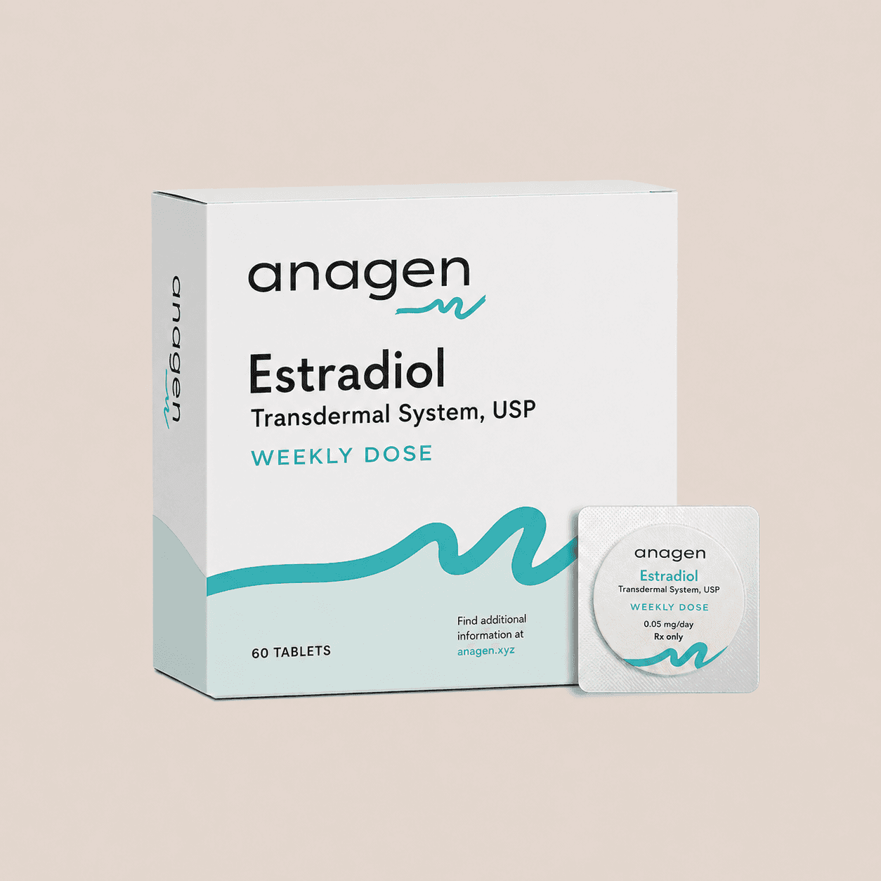 Product image of Estradiol Patch 0.05 mg/day - slide 1